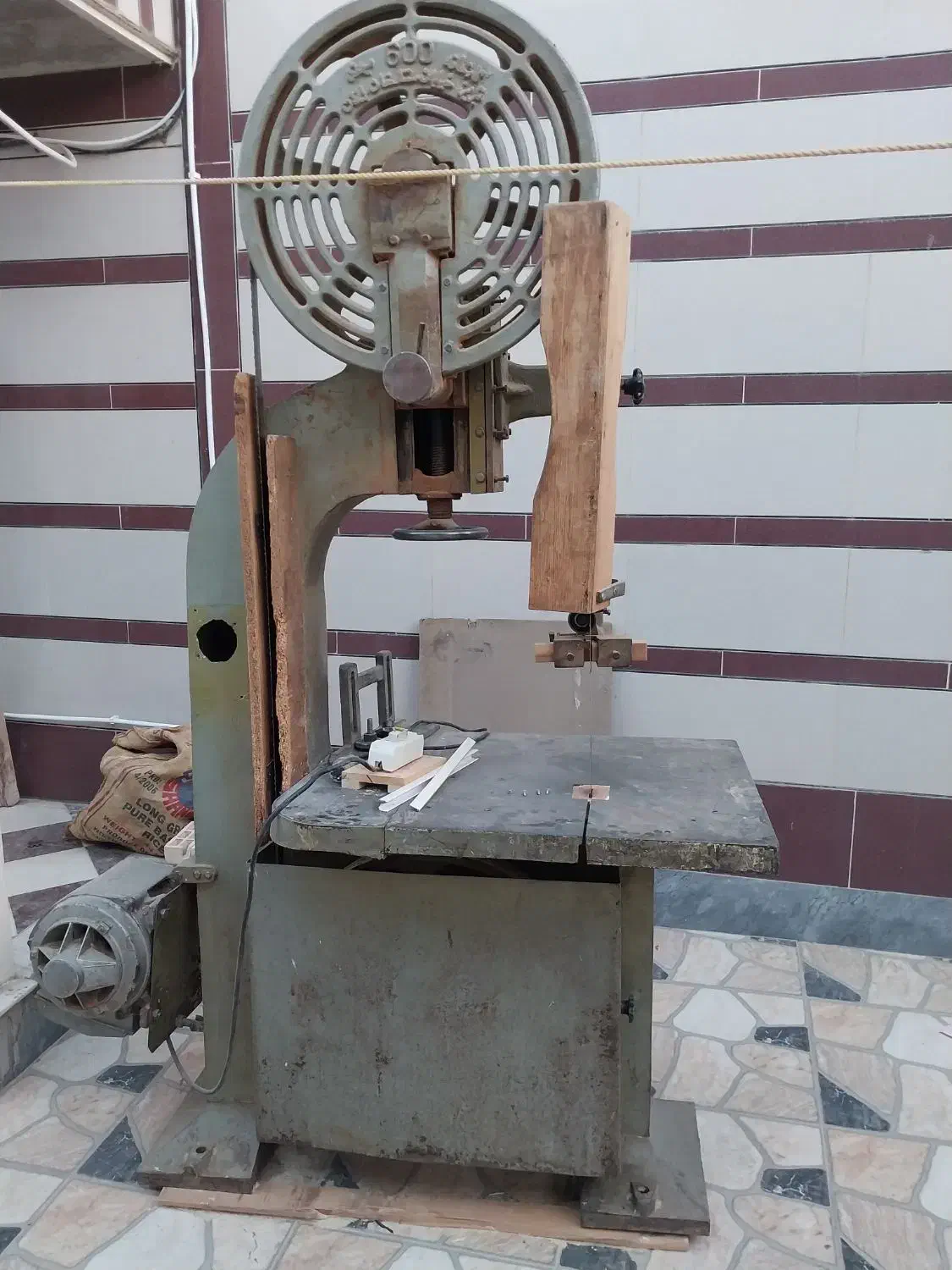 اره تسمه (اره فلکه)|ماشین‌آلات صنعتی|اندیمشک, |دیوار