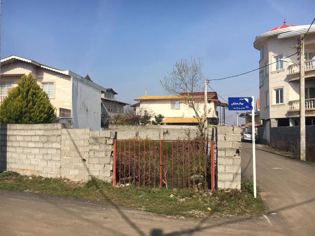 ۳۰۰ متر زمین پروانه مسکونی در توسکامحله چابکسر|فروش زمین و ملک کلنگی|چابکسر, |دیوار