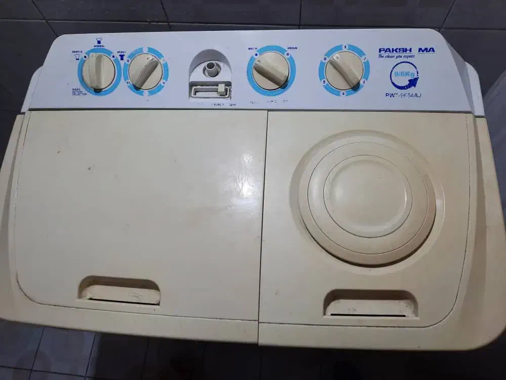 ماشین لباسشویی پاکشوما دوقلو|ماشین لباسشویی و خشک‌کن لباس|نجف‌آباد, ویلاشهر|دیوار
