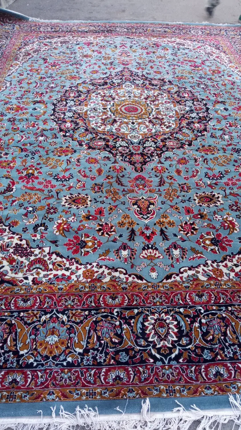 جفت 12متری تمام نخ سالم وبدون ایراد در حد نو|فرش|تبریز, |دیوار