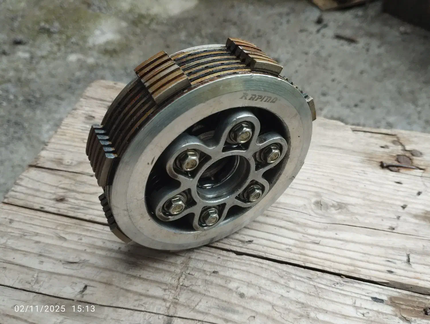 صفحه کلاچ 6 پیچ هندا درحد نو|موتورسیکلت|رودسر, |دیوار