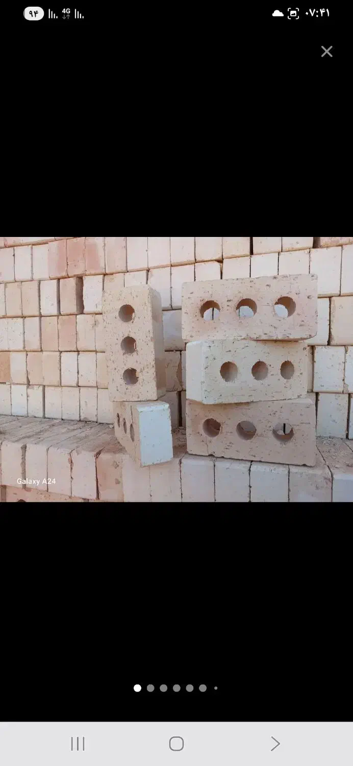 آجر سه سوراخ پرسی شبستر خرید آسان از کارخانه|مصالح و تجهیزات ساختمان|تبریز, |دیوار