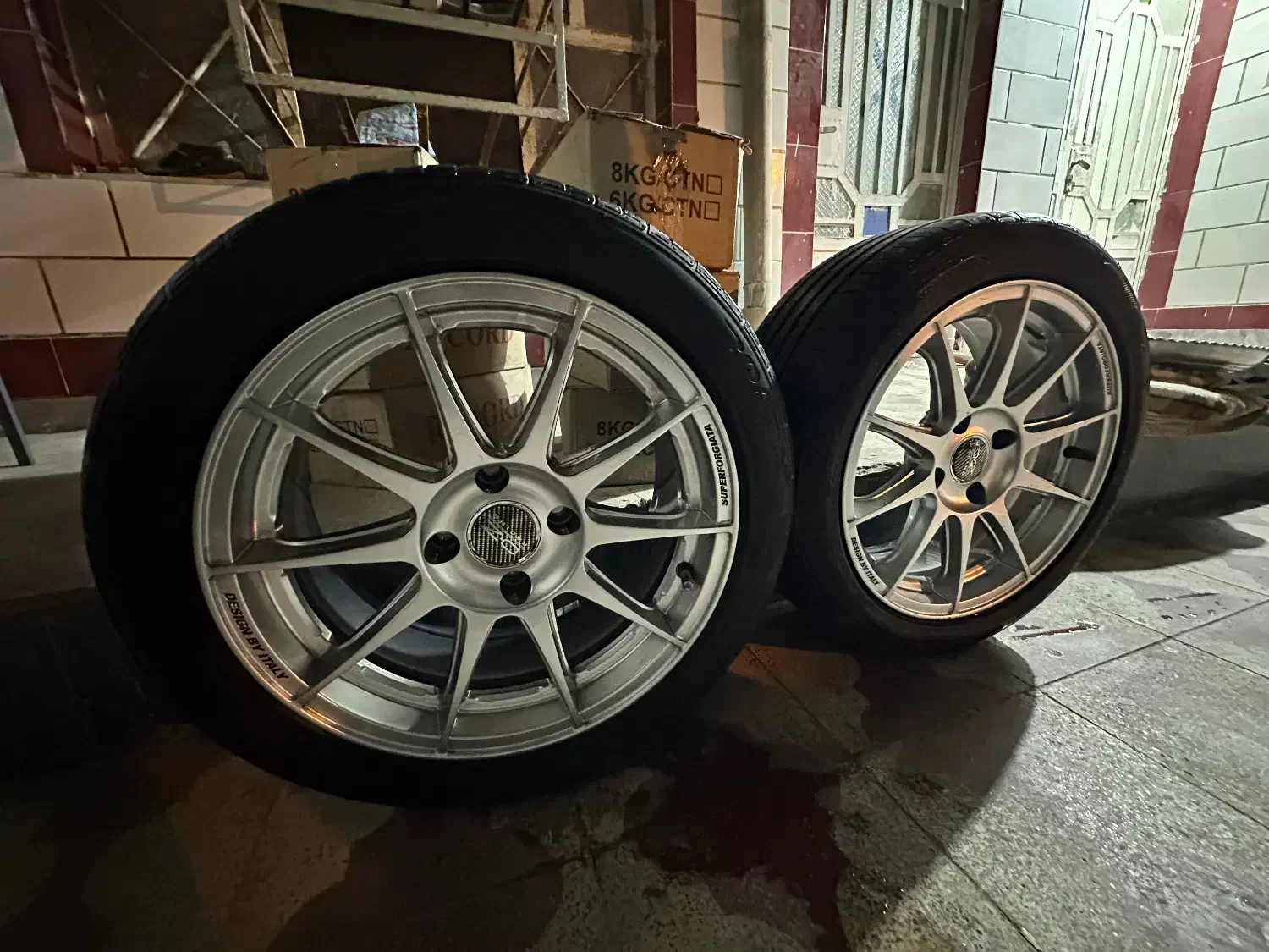 رینگ و لاستیک oz ultralega سایز ۱۶|قطعات یدکی و لوازم جانبی|بندر ماهشهر, |دیوار