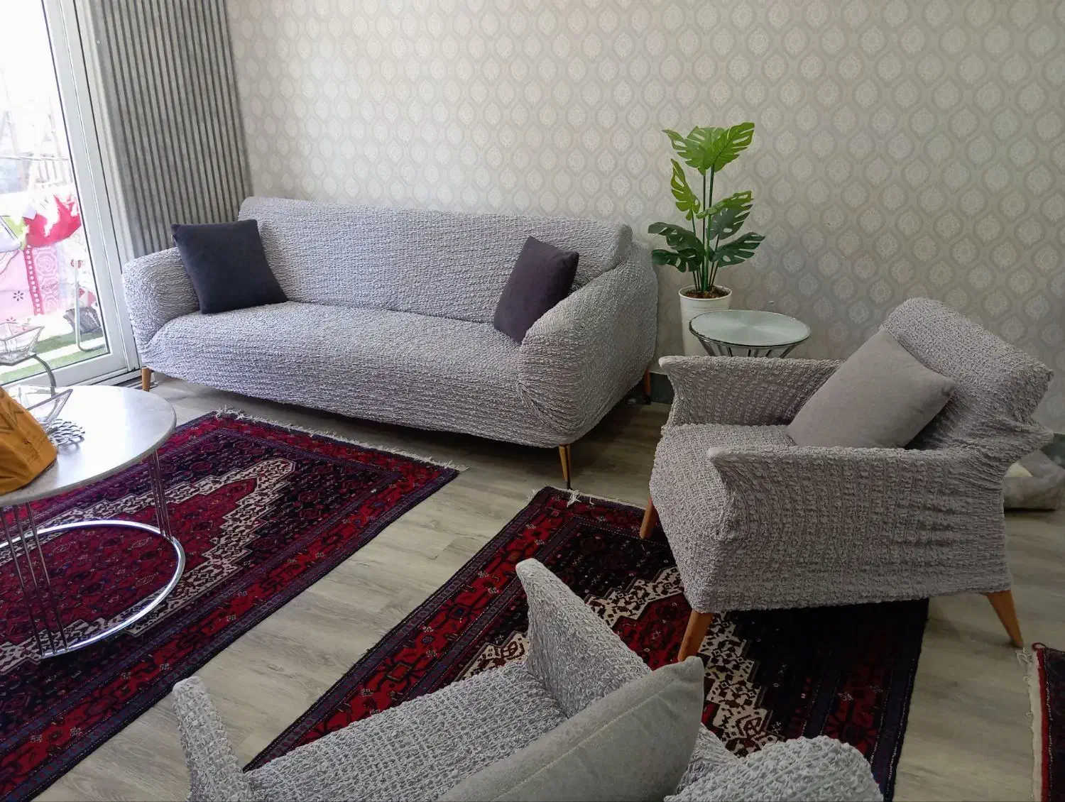روکش پارچه مبل و سلفون|مبلمان خانگی و میز عسلی|سنندج, |دیوار
