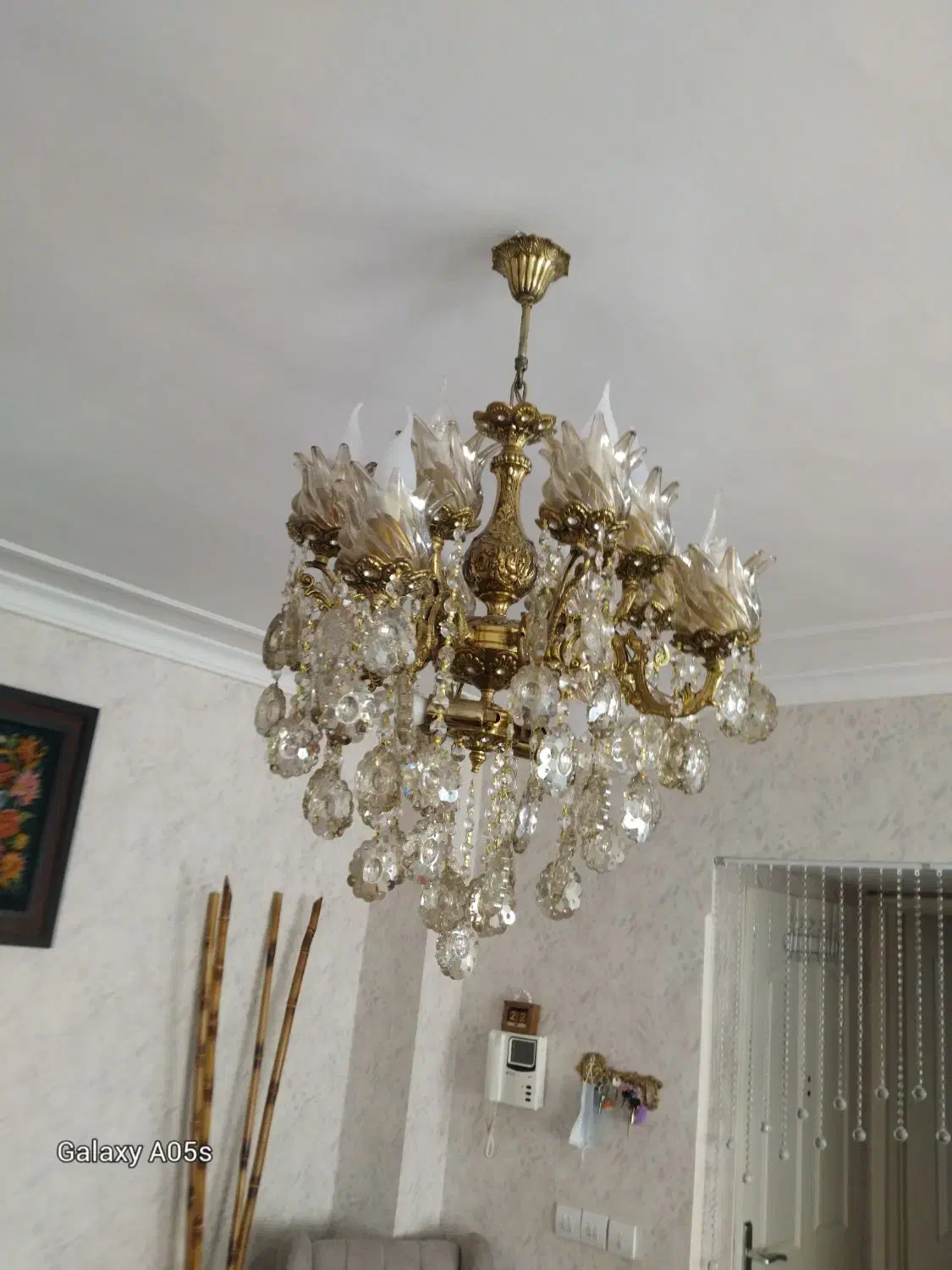 لوستر۱۶شاخه|لوستر و چراغ آویز|همدان, |دیوار