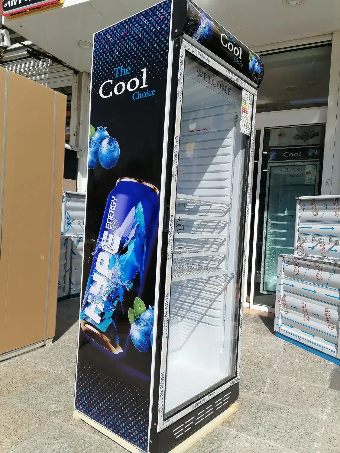 یخچال ایستاده تک درب نوشیدنی مغازه|فروشگاه و مغازه|شیراز, فرگاز|دیوار