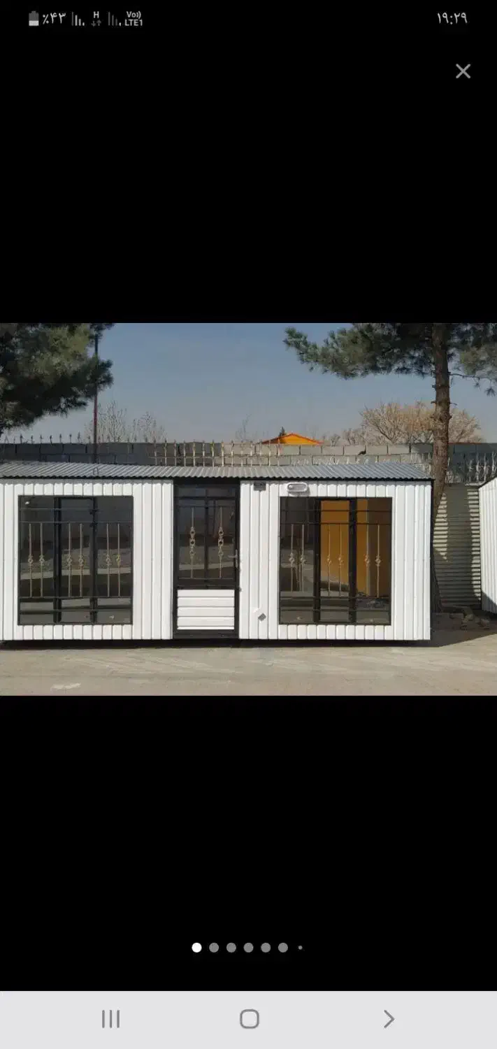 کانکس ۳×۶ ویلایی با کیفیت|مصالح و تجهیزات ساختمان|مشهد, الهیه|دیوار