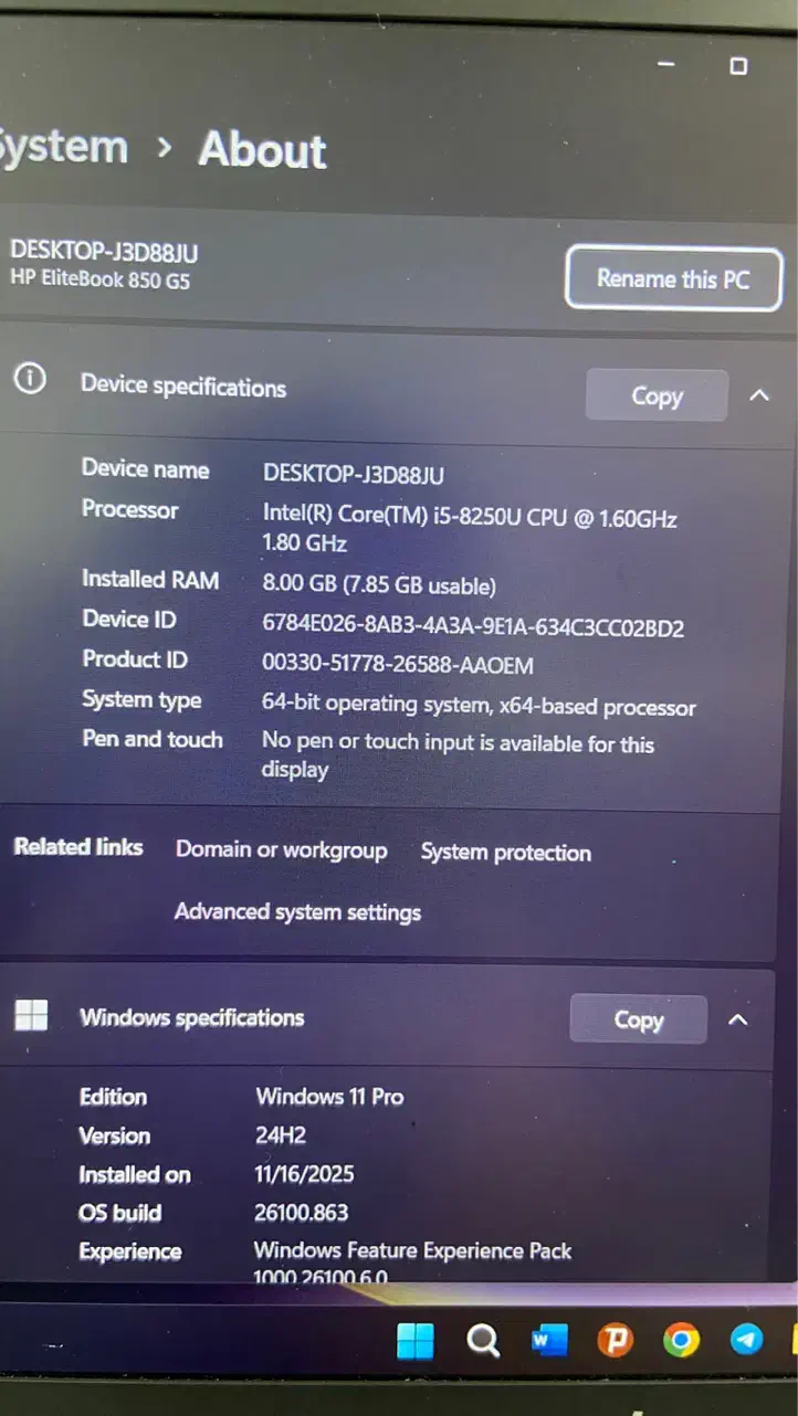 فروش لپتاپ hp|رایانه همراه|پلدختر, |دیوار