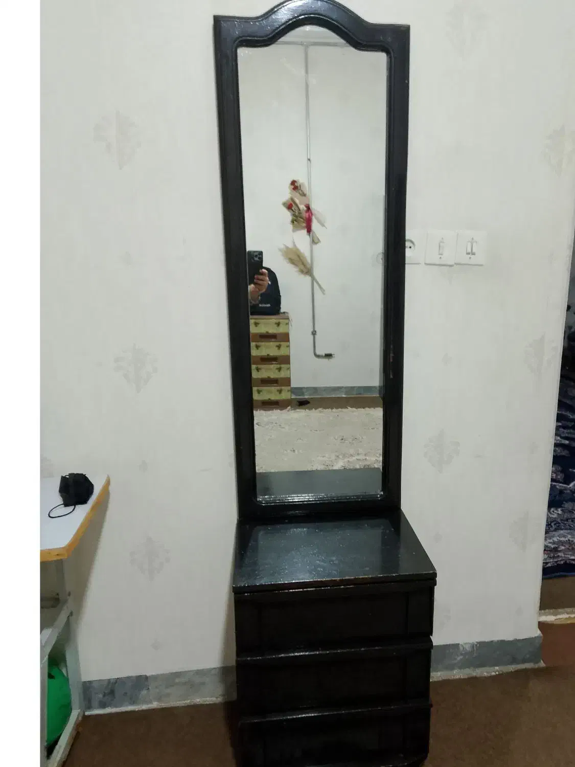 میز آرایش چوبی|جاکفشی، کمد، دراور|گنبد کاووس, |دیوار