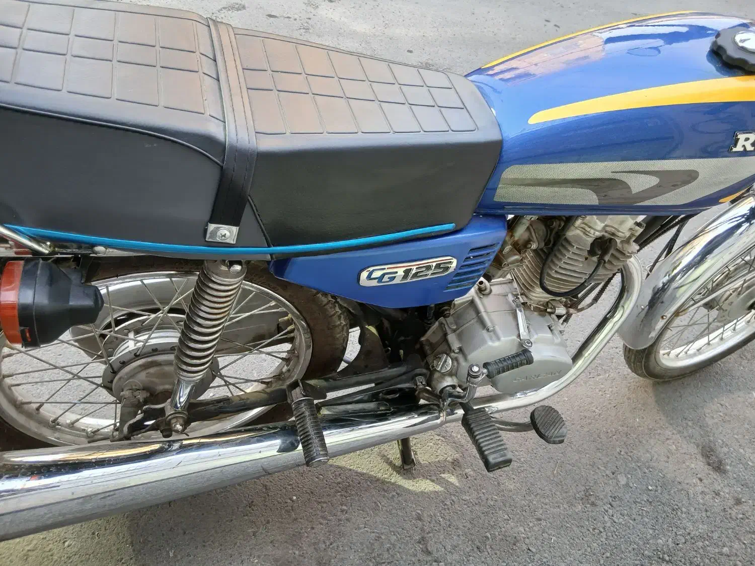 موتور سیکلت هندا ۱۲۵|موتورسیکلت|شهریار, شهرک بهاران (ویره)|دیوار