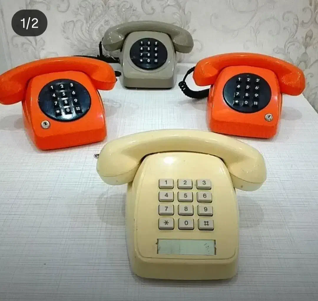 مجموعه تلفن ها وتلویزیون های نوستالژی|کلکسیون اشیاء عتیقه|زنجان, |دیوار