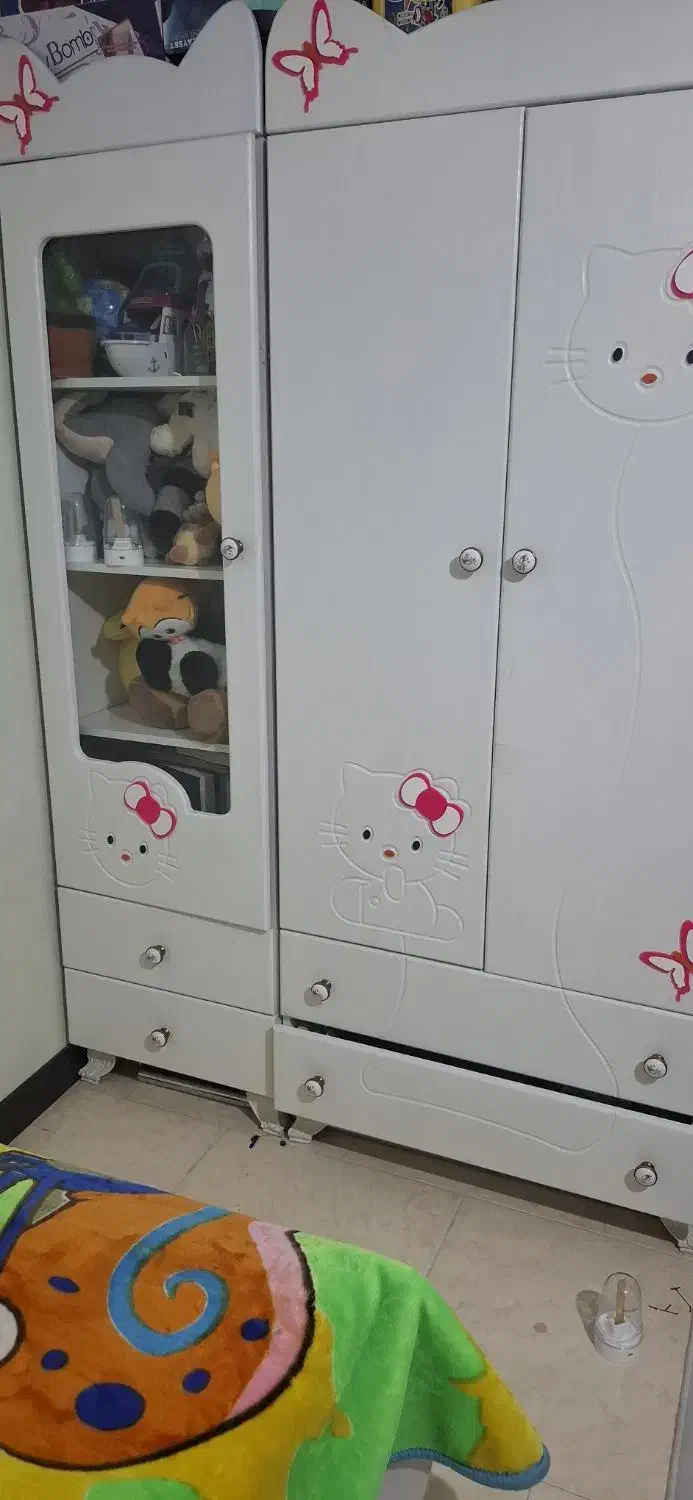 تخت و کمد کودک|تخت و سرویس خواب|تهران, سازمان برنامه شمالی|دیوار