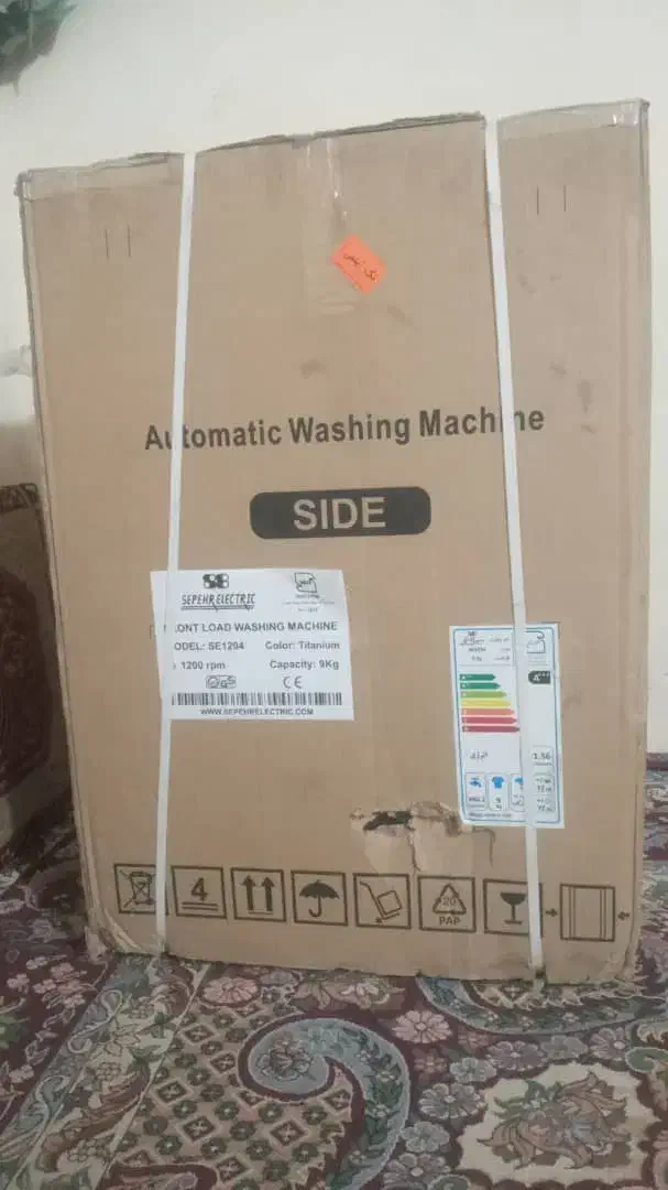 ماشین لباسشویی سپهر الکتریک مدلse1294|ماشین لباسشویی و خشککن لباس|چابهار, |دیوار