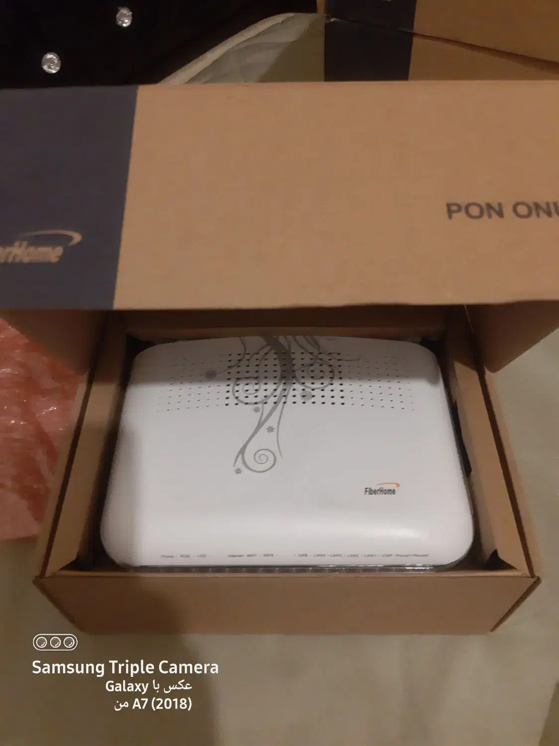 انواع مودم فیبر نوری روتر فایبرهوم و هواوی|مودم و تجهیزات شبکه|هشتگرد, شهرک اداری|دیوار