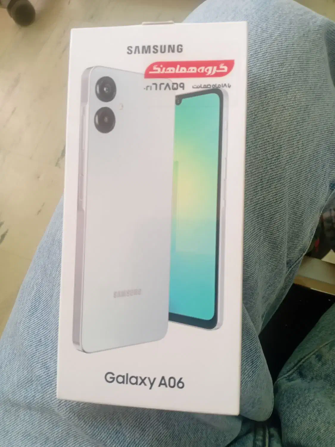 یک عدد گوشی سامسونگ مدل a06|موبایل|تهران, خزانه|دیوار