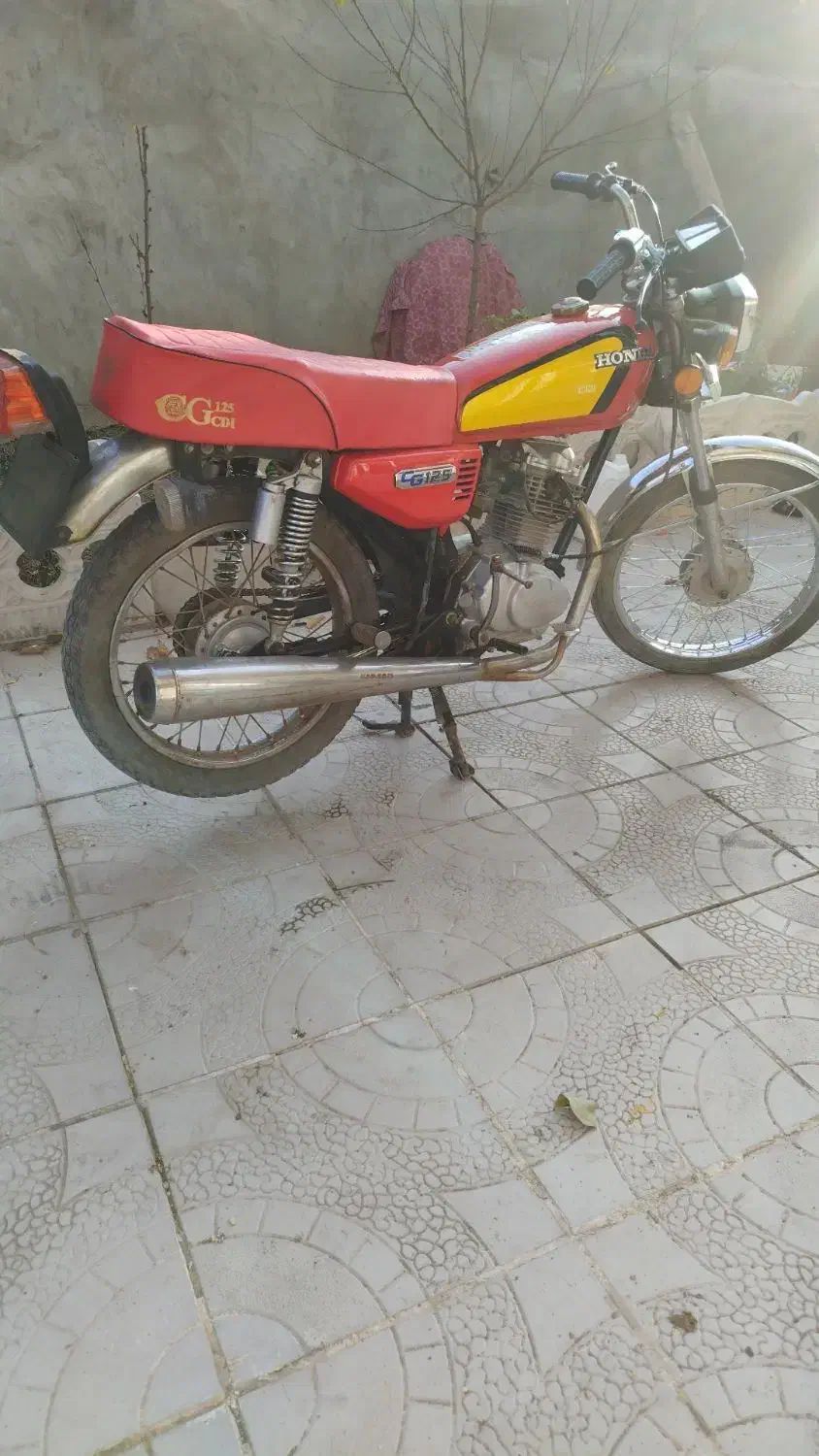 موتور ۱۲۵ مزایده|موتورسیکلت|سراب, |دیوار