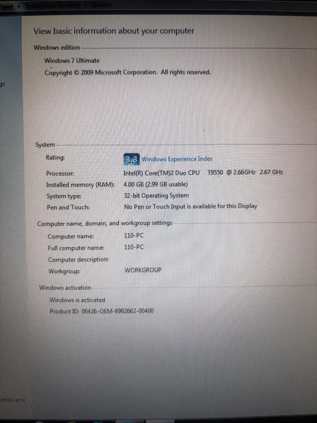 DELL vostro 1520|رایانه همراه|قم, فرهنگیان و شهربانی|دیوار