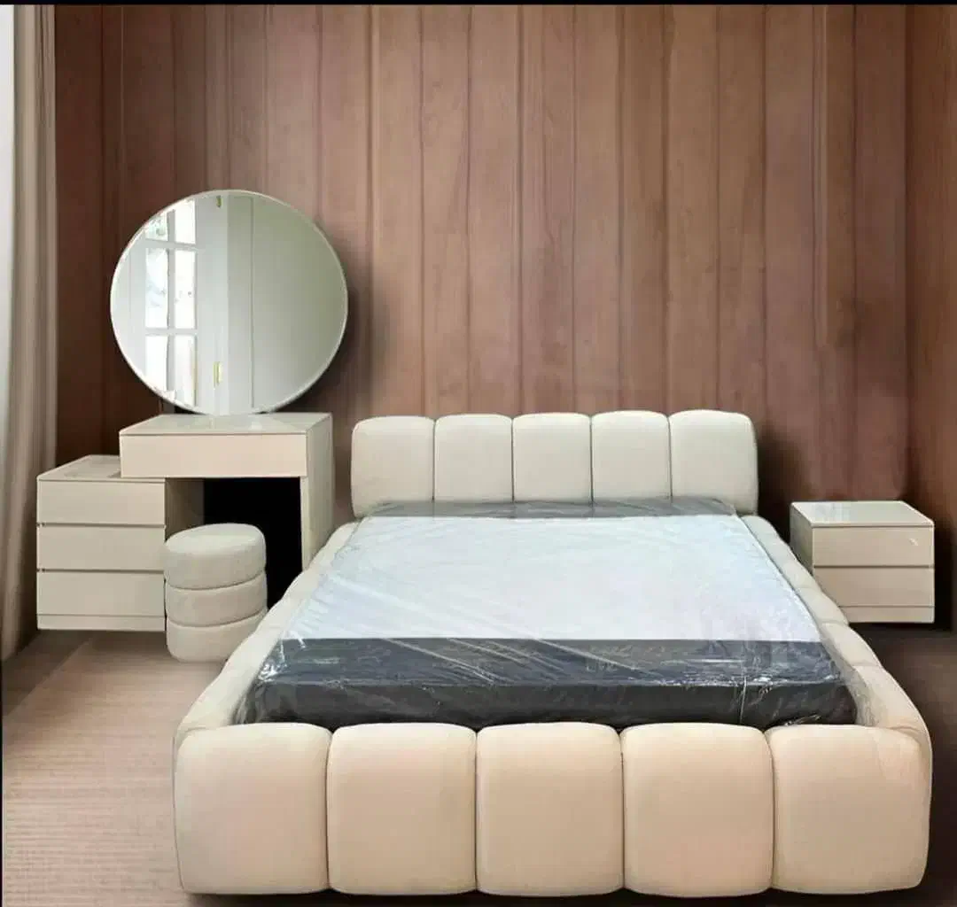 تخت خواب ام دی اف صدفی|تخت و سرویس خواب|اهواز, کمپلو شمالی|دیوار