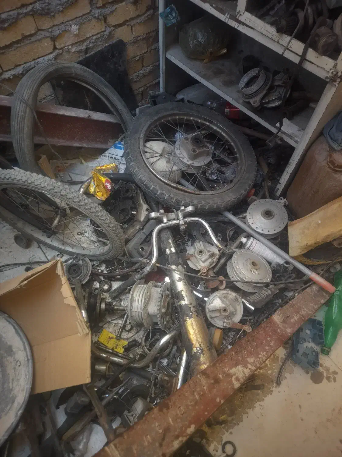 لوازم دسته دوم متور|قطعات یدکی و لوازم جانبی|نورآباد, |دیوار