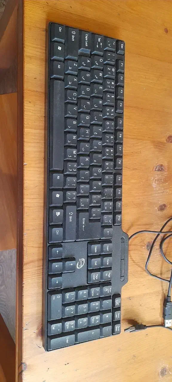 کیبورد کامپیوتر|قطعات و لوازم جانبی رایانه|رشت, دیلمان|دیوار