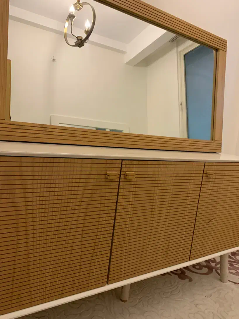 کنسول تمام چوب|بوفه، ویترین، کنسول|تهران, سردارجنگل|دیوار