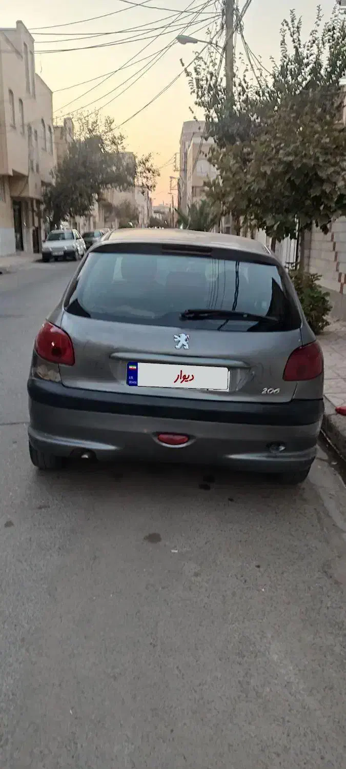پژو 206 تیپ ۲، مدل ۱۳۹۰|خودرو سواری و وانت|قم, زنبیل آباد|دیوار