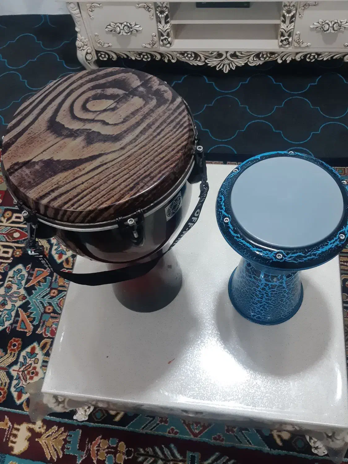 دو دستگاه جیمبه حرفه ای سایز۱۲ بایه پژواک صفر|درام و پرکاشن|شفت, |دیوار