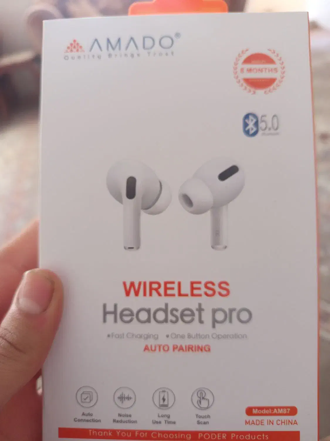 هندزفری بلوتوثی اصل|لوازم جانبی موبایل و تبلت|قروه, |دیوار