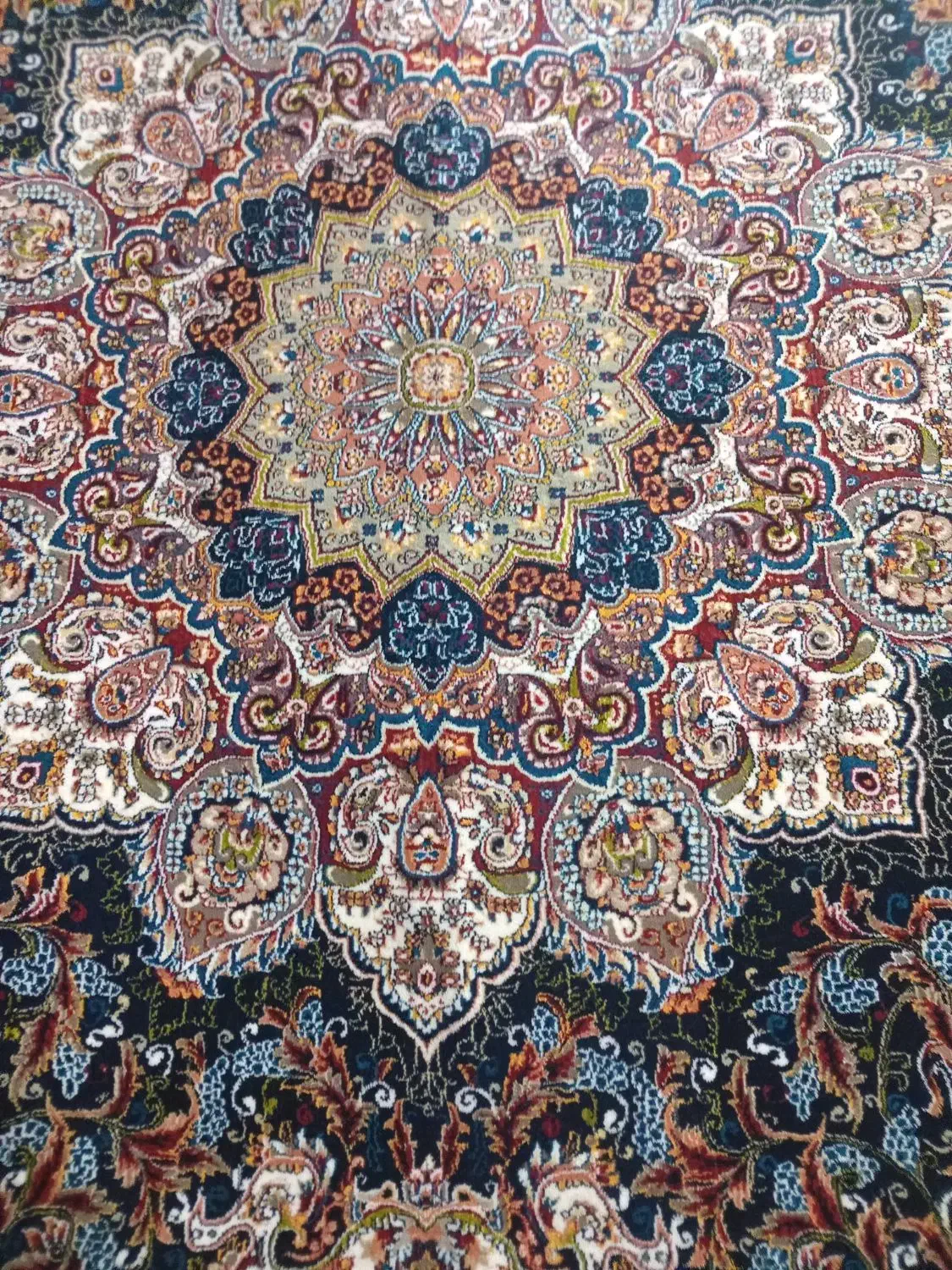 فرش ۱۲ متری ۲ تخته ۷۰۰ شانه تراکم ۲۵۵۰ نگین مشهد|فرش|اسدآباد, |دیوار