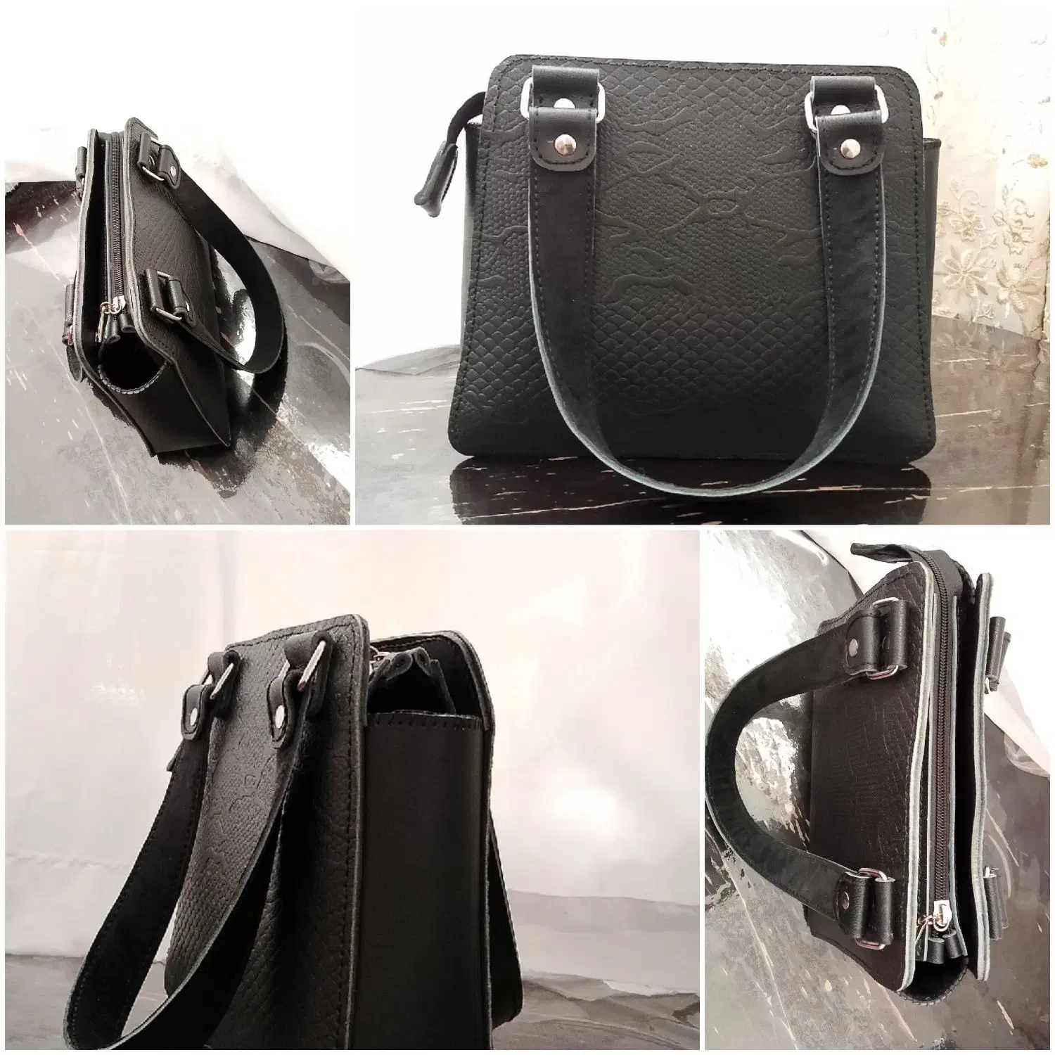 مصنوعات چرمی دست دوز|کیف، کفش، کمربند|رابر, |دیوار