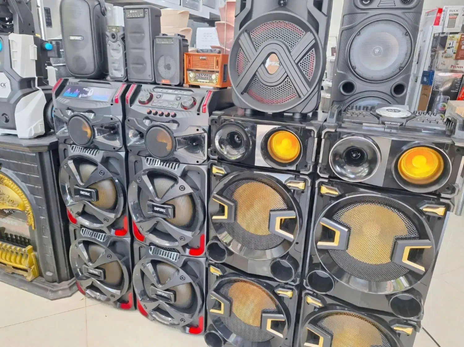 اسپیکر باند سینما خانواده امپریال مکسیدر میکرولب|سیستم صوتی خانگی|فولادشهر, B7|دیوار