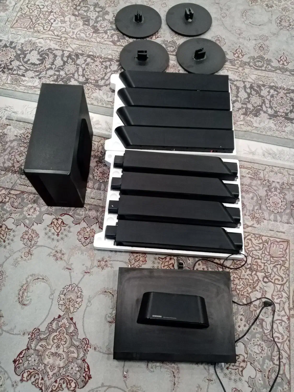 سینما خانواده سامسونگ|سیستم صوتی خانگی|اندیشه, اندیشه فاز ۱|دیوار