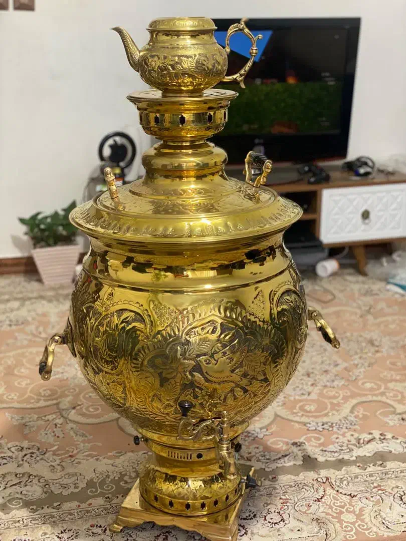 سماور مسی|سماور، چایساز، قهوهساز|رشت, خواهر امام|دیوار