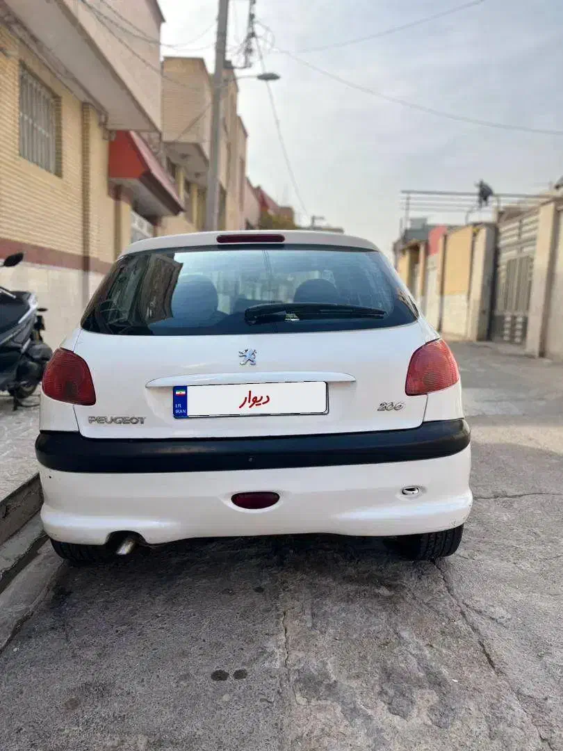 206 تیپ 2 مدل 1388|خودرو سواری و وانت|قم, حاج زینل|دیوار