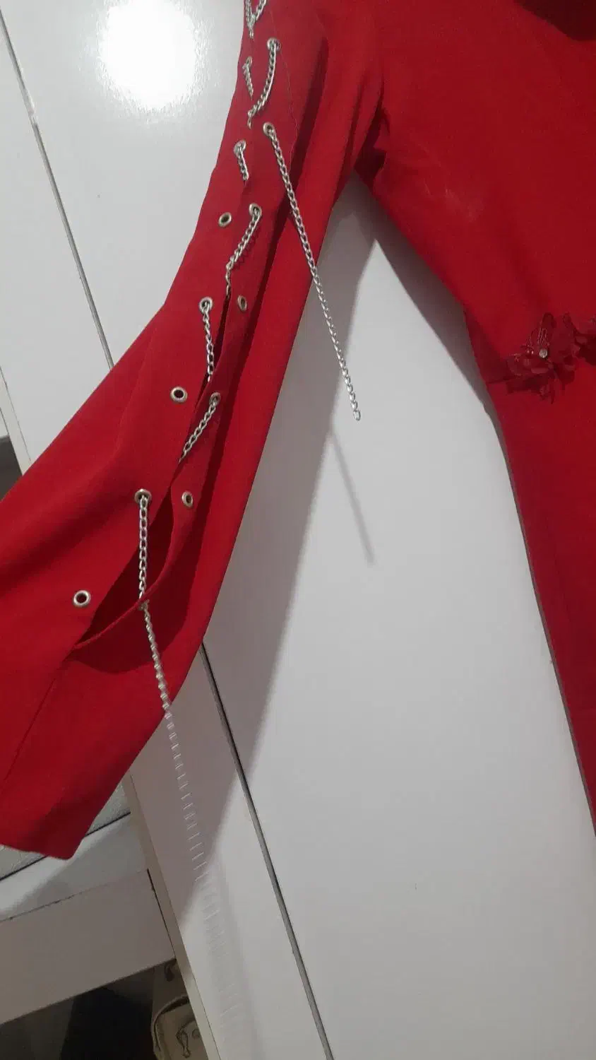 لباس  یلدای سایز۳۶ یا۳۸ به ۴۵۰ میدم سالم هست|لباس|کاشمر, |دیوار