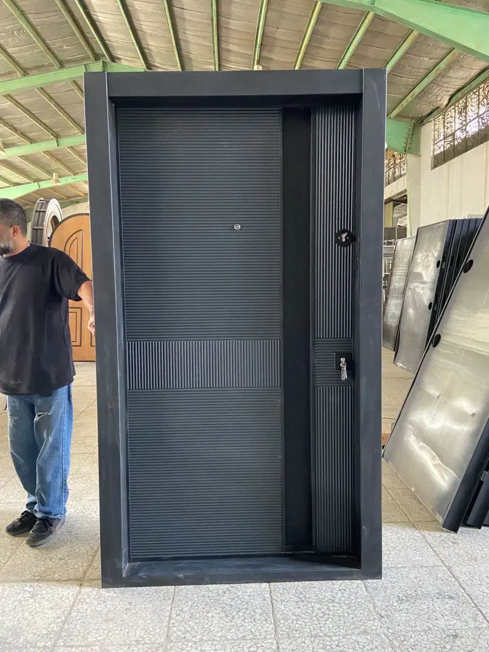 درب ضدسرقت Gray لوکس ۷۲۷۴۰۹۹۱۳۴ه۸|مصالح و تجهیزات ساختمان|نوشهر, |دیوار