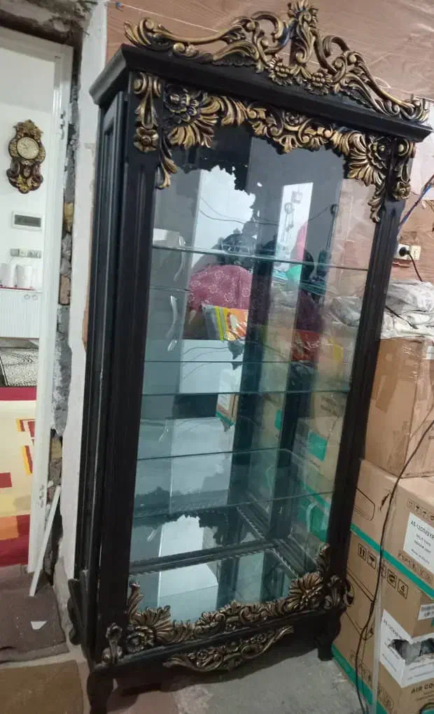 دکور شیشه‌ای|بوفه، ویترین، کنسول|شوشتر, |دیوار