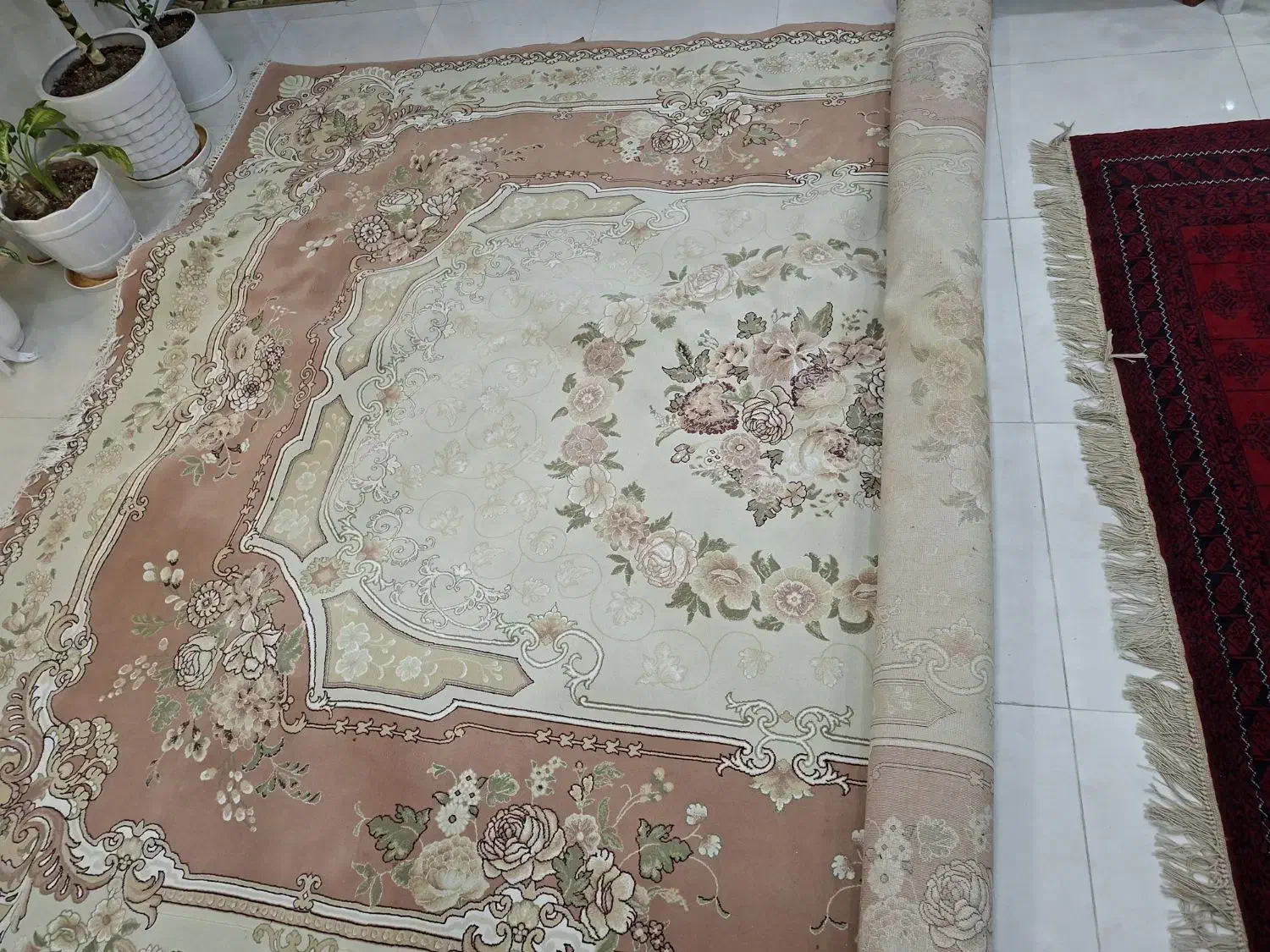 فرش ماشینی ۱۲ متری در حد نو|فرش|کرج, شهرک کیوانیه(معراج)|دیوار