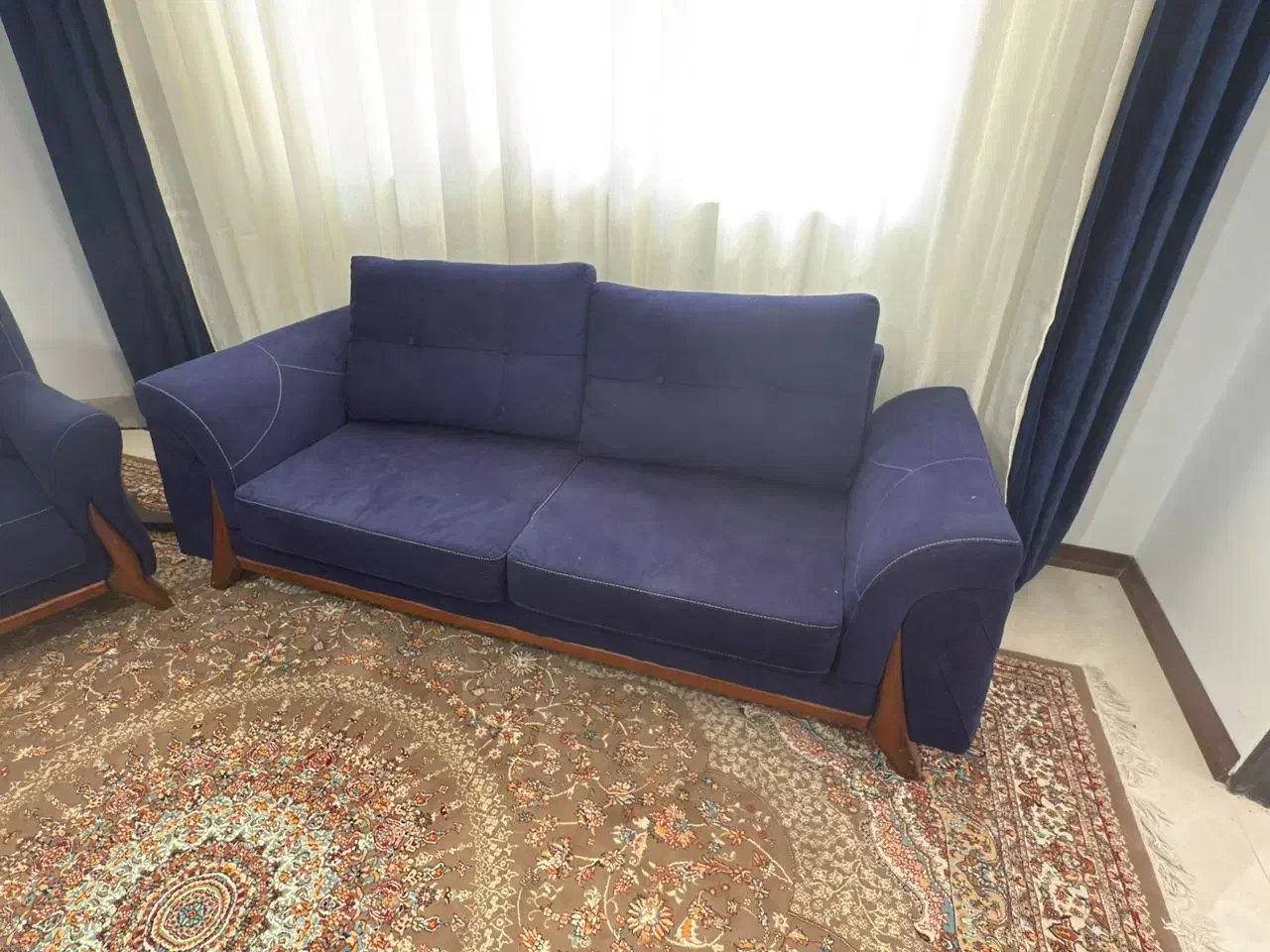 مبل راحتی 7نفره|مبلمان خانگی و میز عسلی|پاکدشت, پاکدشت (مامازند)|دیوار