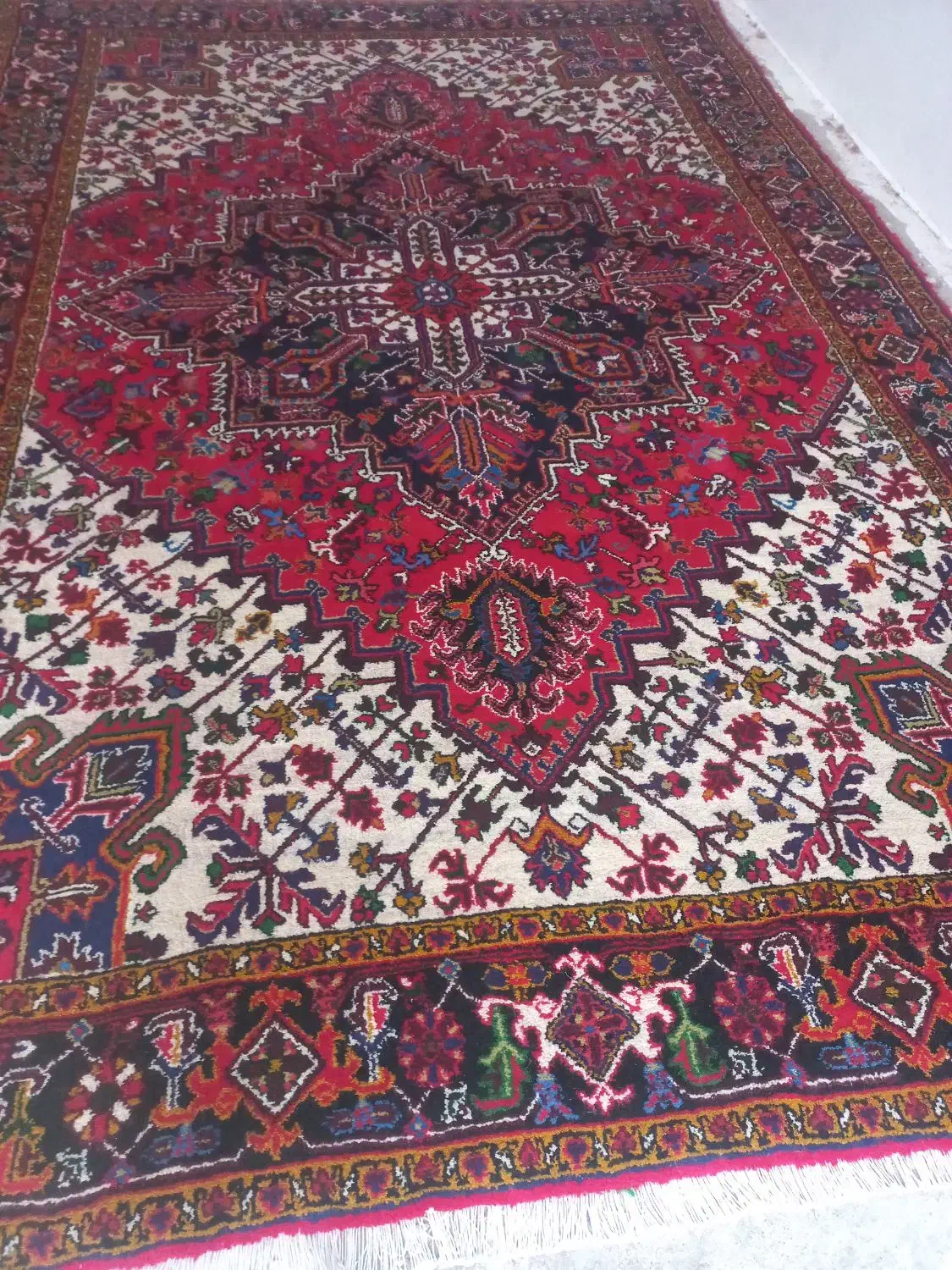 فرش دستباف ۲/۵در۳/۵بارماخ توخوش|فرش|خواجه, |دیوار