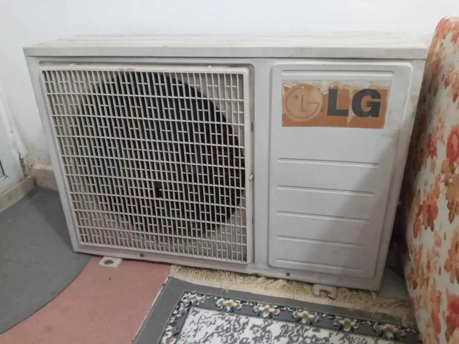 کولر اسپلیت ۱۸۰۰۰ الجی|کولر گازی و فن‌کوئل|رشت, سلیمانداراب|دیوار