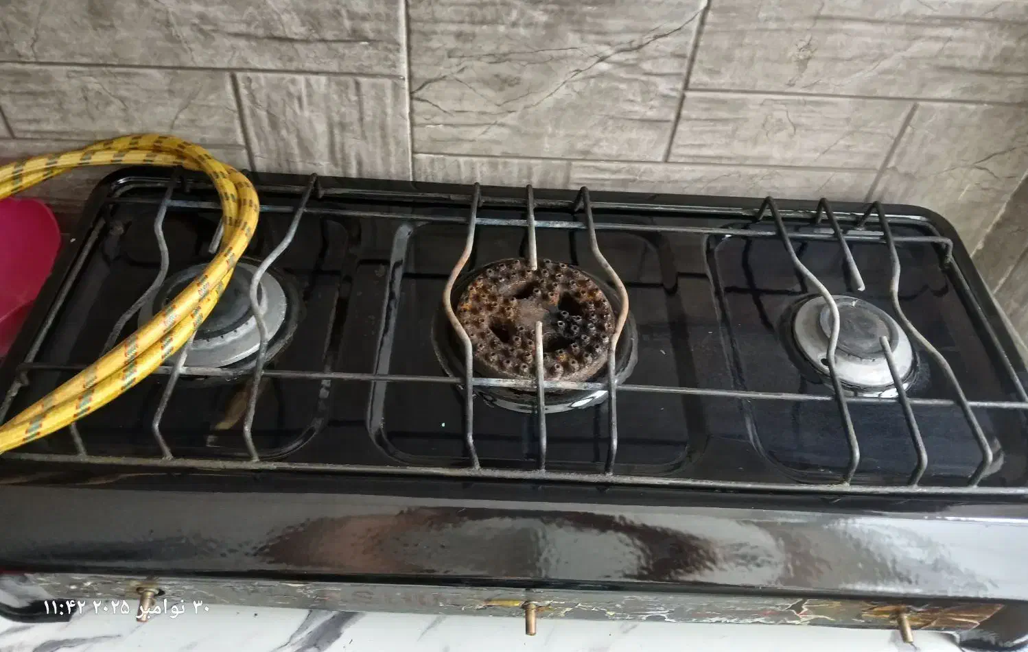 گاز رومیزی ۳شعله سالم سالم|اجاق گاز و لوازم برقی پختوپز|رشت, کوی حسینی|دیوار