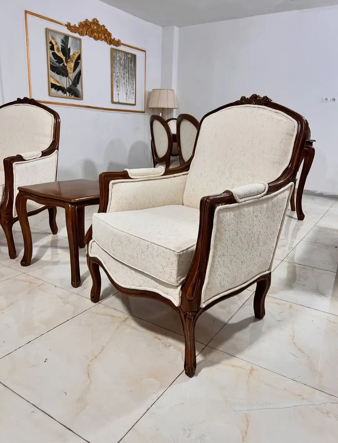 مبل سلطنتی چوبی تمام راش|مبلمان خانگی و میز عسلی|تبریز, |دیوار