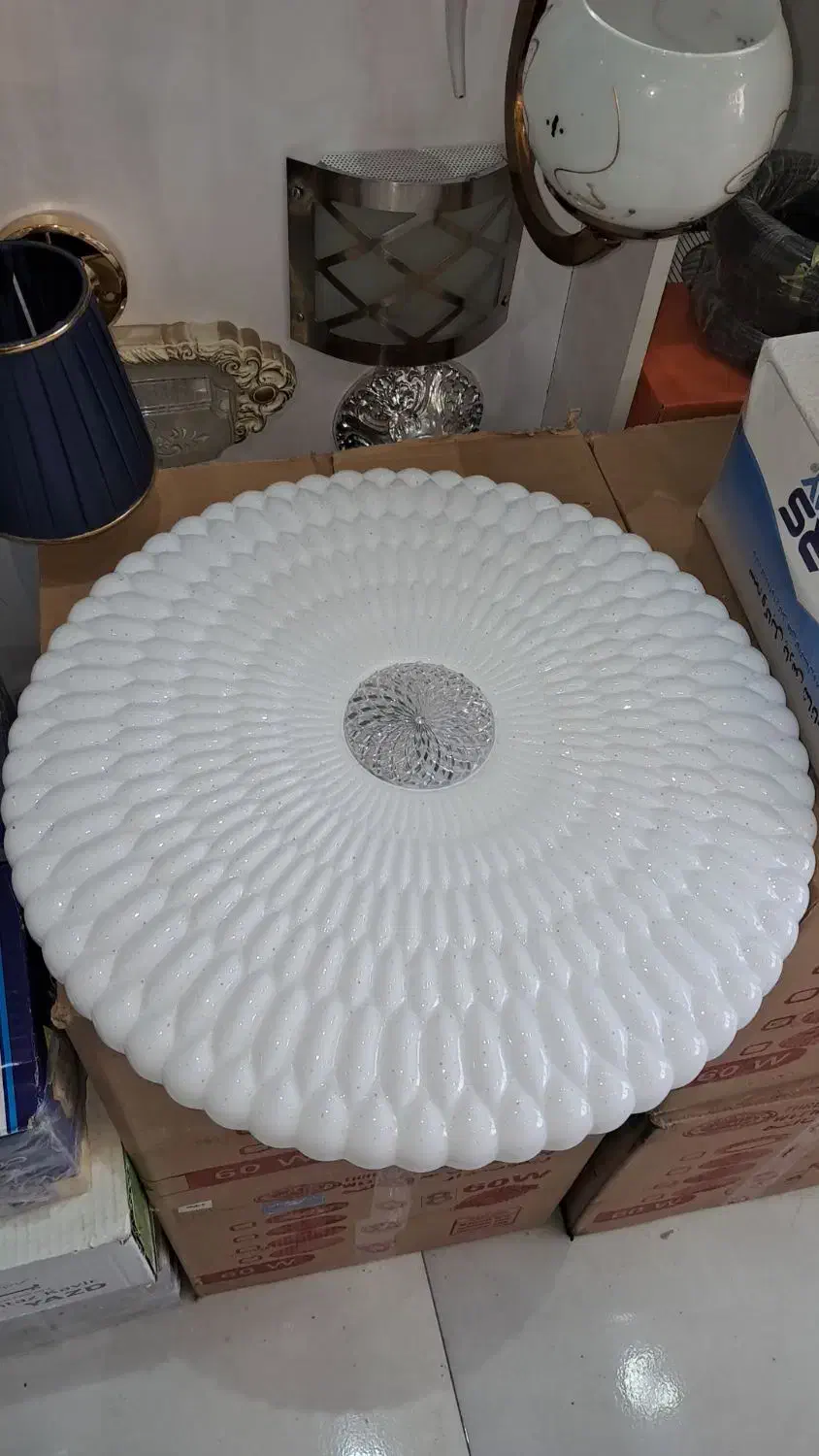 لوستر سقفی جدید|لوستر و چراغ آویز|یزد, |دیوار