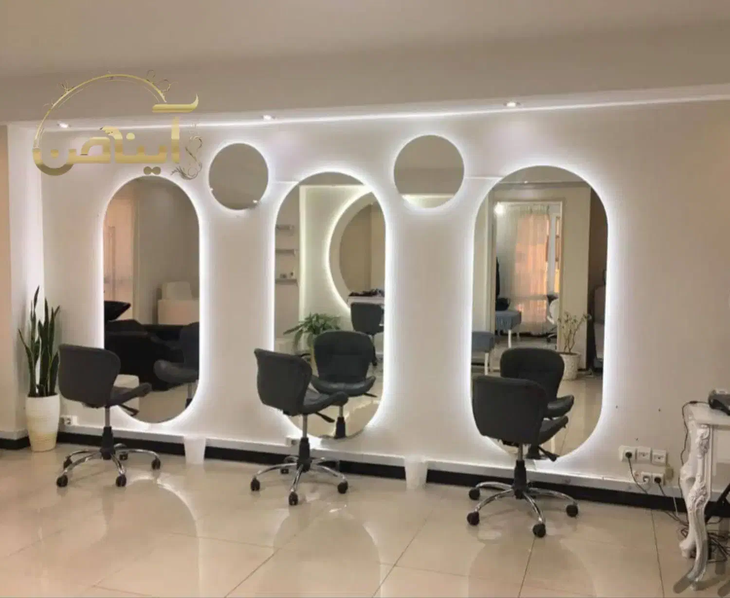 آینه آرایشگاه و مزون قدی تولیدی مشهد|آینه|مشهد, حجت|دیوار