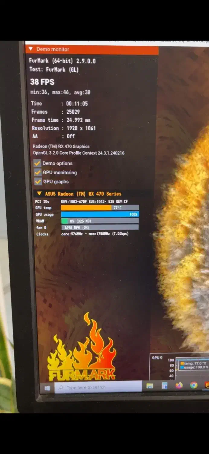 کارت گرافیک rx470 4gb|قطعات و لوازم جانبی رایانه|ساری, |دیوار