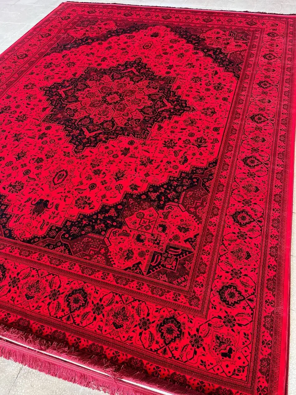 فرش هزار شانه تمام اکرلیک|فرش|همدان, |دیوار