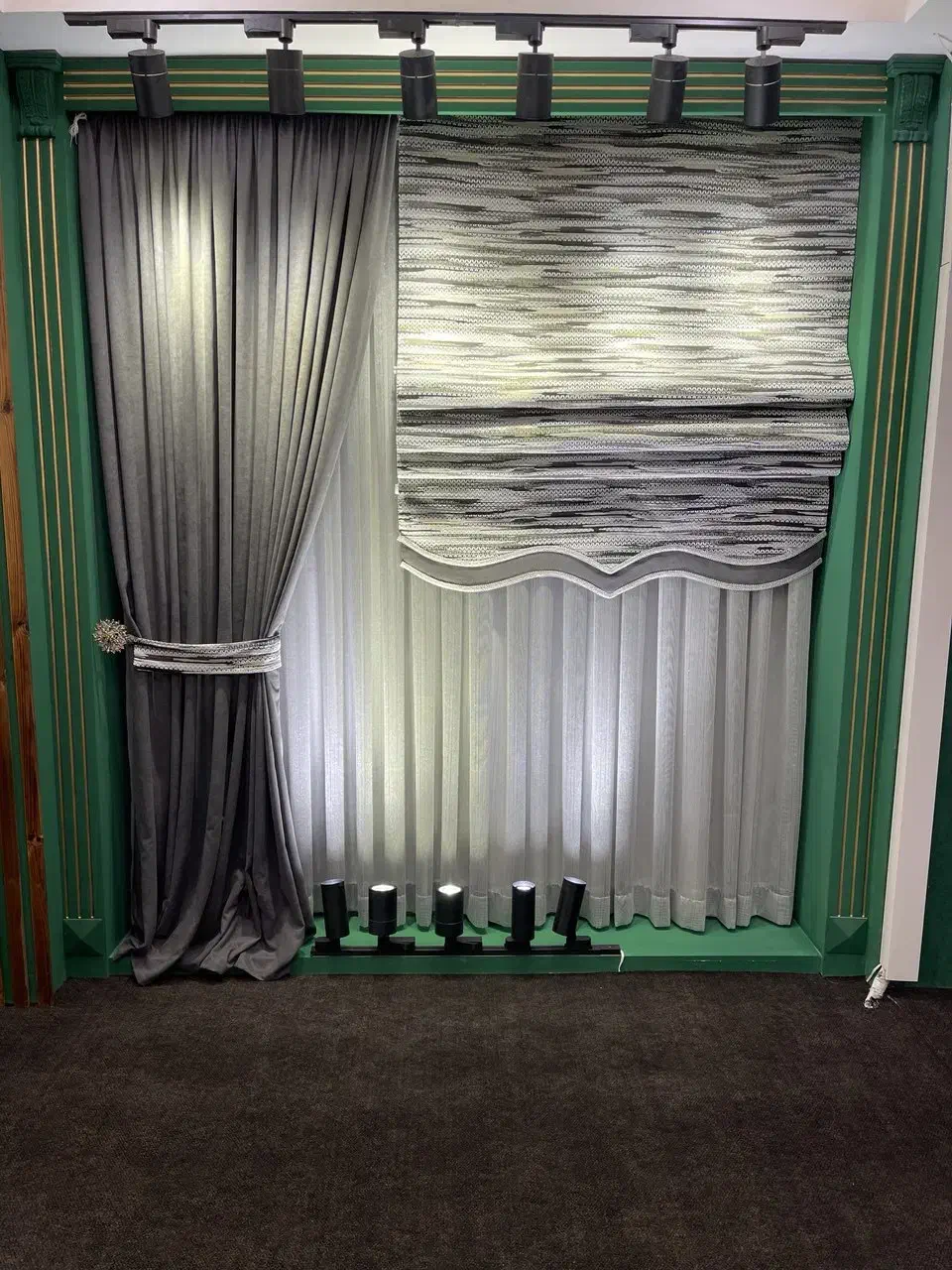 پرده رومن|پرده، رانر، رومیزی|کرج, کوی مدرس|دیوار