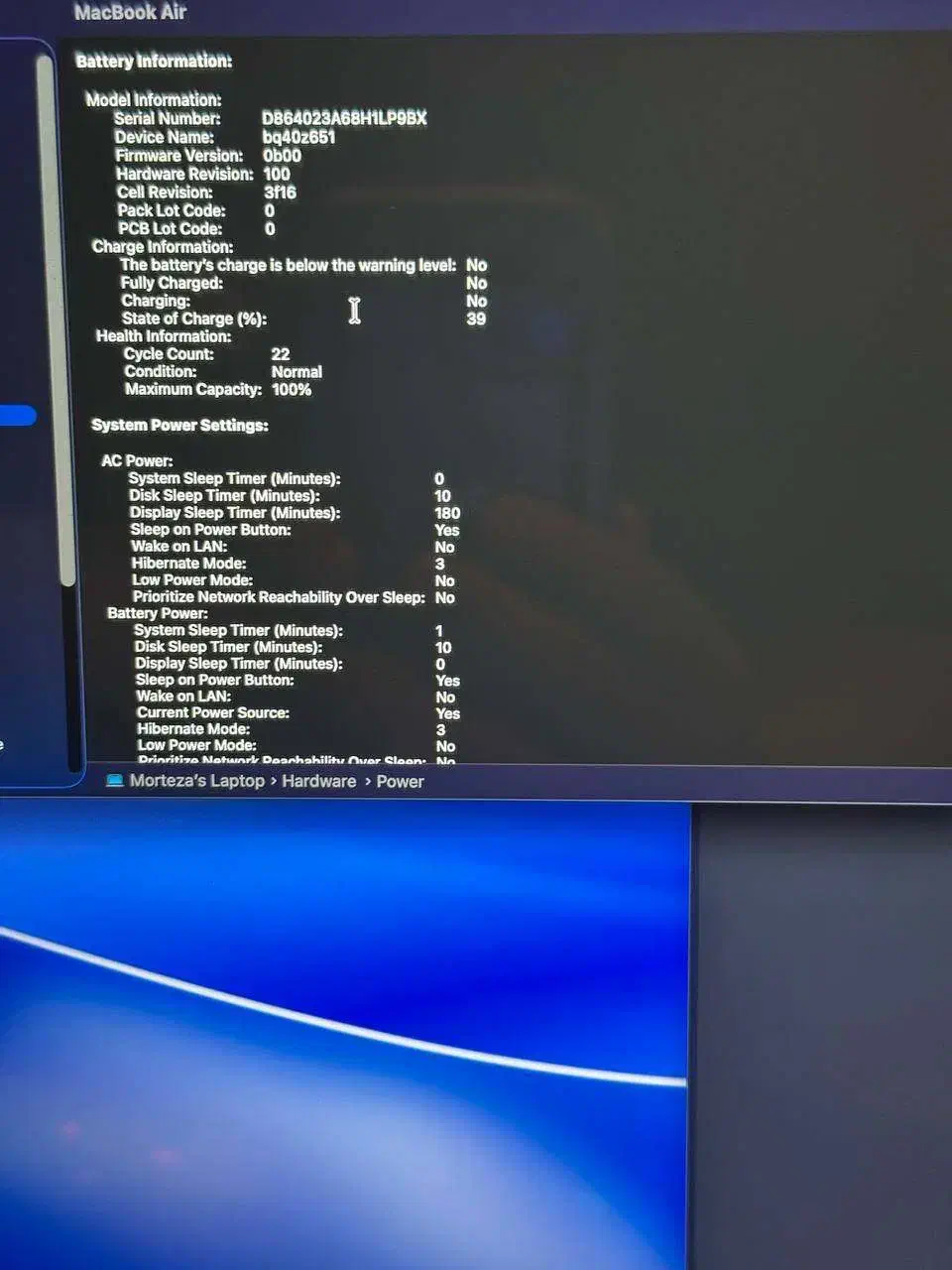 مک بوک ایر m3 15inch 512 8g|رایانه همراه|تهران, پونک|دیوار