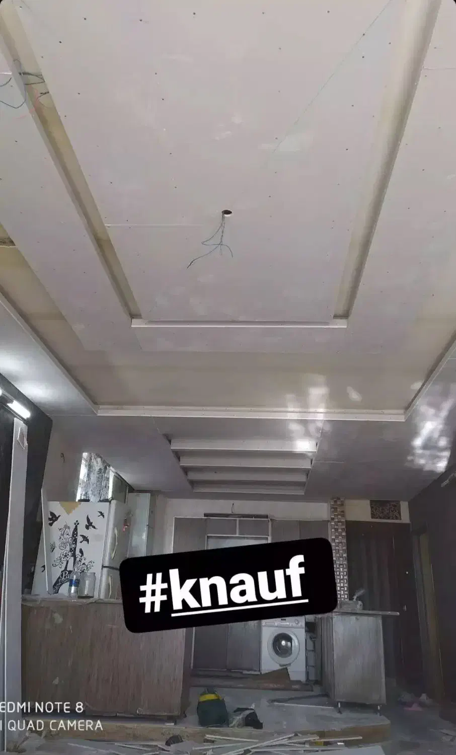 اجرای کناف وpvc همراه با نقاشی|خدمات پیشه و مهارت|اصفهان, بهارستان|دیوار